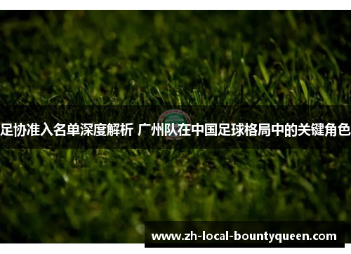 足协准入名单深度解析 广州队在中国足球格局中的关键角色 足协准入名单深度解析 广州队在中国足球格局中的关键角色